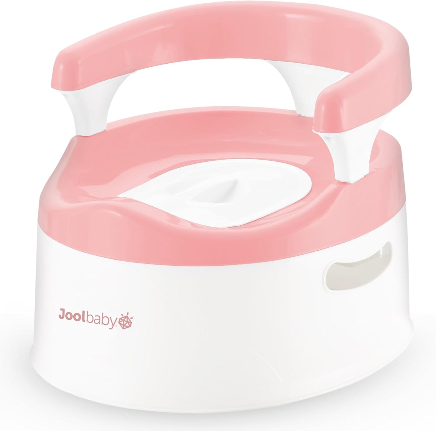 Jool Baby potty training chair pink front view