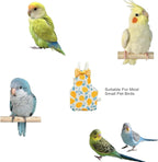Qbleev bird flight suit for cockatiels and parakeets