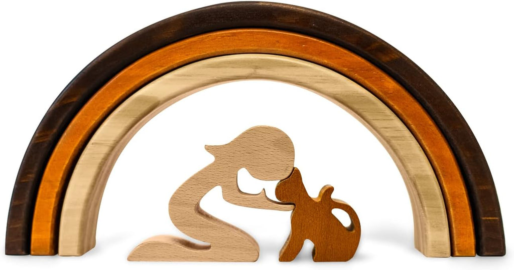 Capti sympathy gift for pet owners on a bedside table