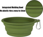 SLSON travel dog bowl filled with fresh water for pet hydration