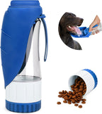 TIOVERY Upgraded Dog Water Bottle, Portable Dog Cat Puppy Pet Water Dispenser Feeder with Drinking Cup and Food Container Leak Proof for Outdoor Walking, Travel, Hiking 12OZ - Image 9