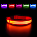 MASBRILL Light Up DogCollars-Rechargeable LED Dog Collar-Waterproof Night Walking Glowing Dog Collar for Small Medium Large Dogs - Image 15
