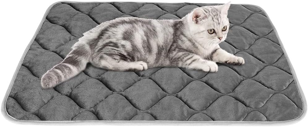 Self Warming Cat Bed Self Heating Cat Mat Thermal Pet Bed Mat Self-Warming Dog Crate Pad 20"x16" - Image 12