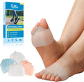 JNATER Toe Separators and Metatarsal Pads 8 piece set front view for foot pain relief