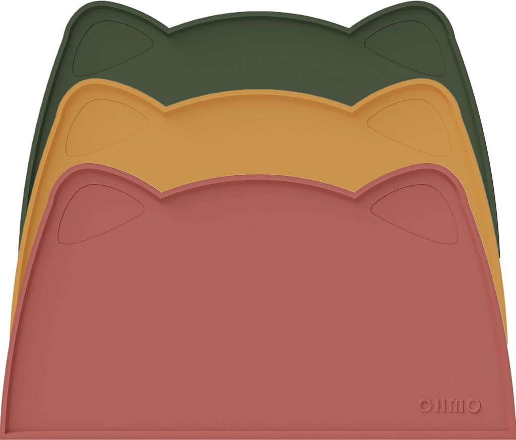 OHMO Cat Food Mat, Silicone Pet Feeding Mat, 18x9.8, Erythrinus - Image 8