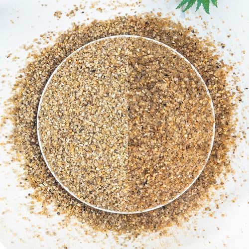 Natural tan aquarium substrate for fish tanks and plants