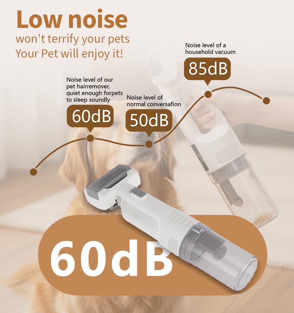 Interchangeable nozzle attachment for cleaning pet hair from household furniture.