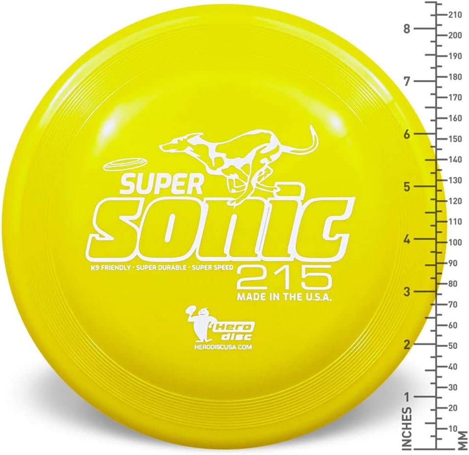 Professional Hero Disc Super Sonic 215mm flying disc for dog sports