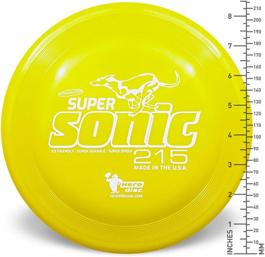 Professional Hero Disc Super Sonic 215mm flying disc for dog sports