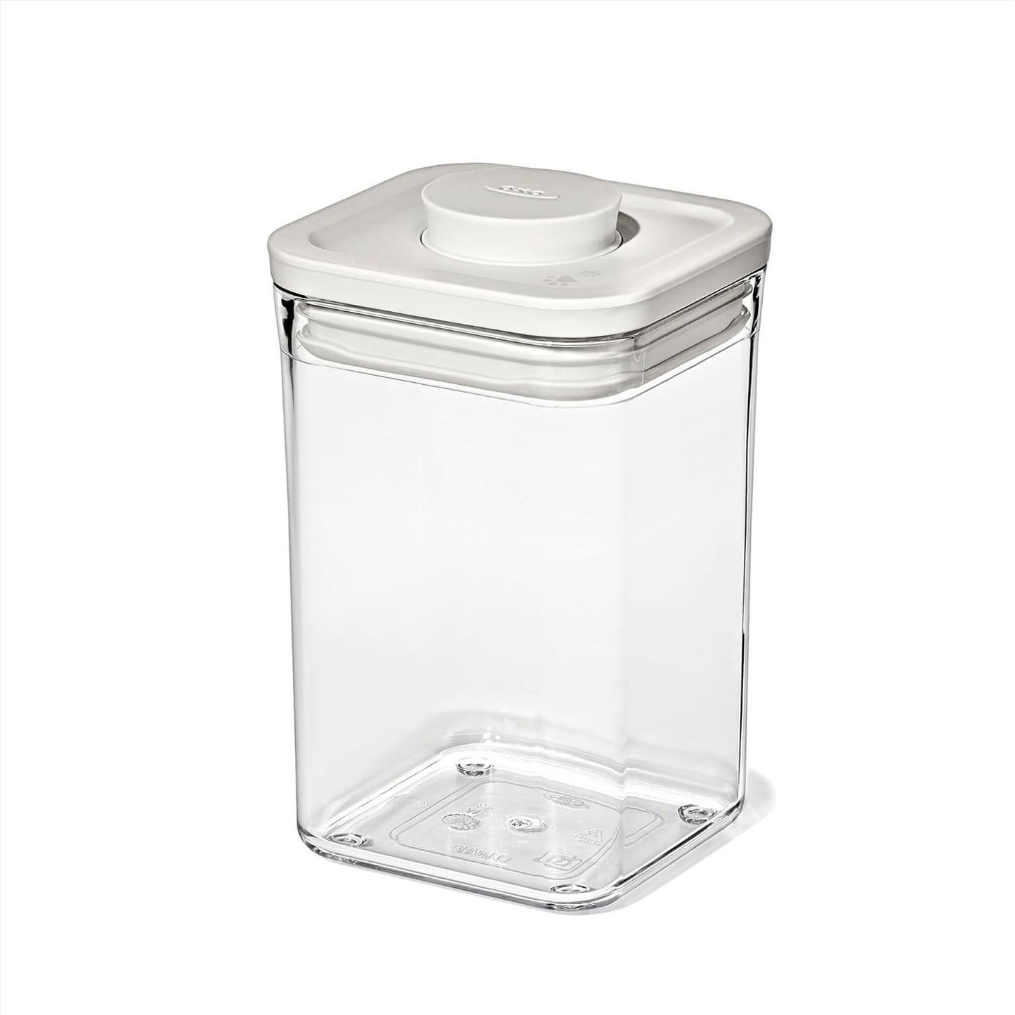 OXO Good Grips Pet POP Container - 6.0 Qt/5.7 L with Half Scoop, Ideal for up to 6.5lbs of Dog Food or 4.5lbs of Cat Food, Airtight Dog and Cat Food Storage Container, BPA Free, Clear - Image 13