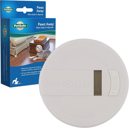 PetSafe Pawz Away Mini wireless pet barrier transmitter front view for indoor protection