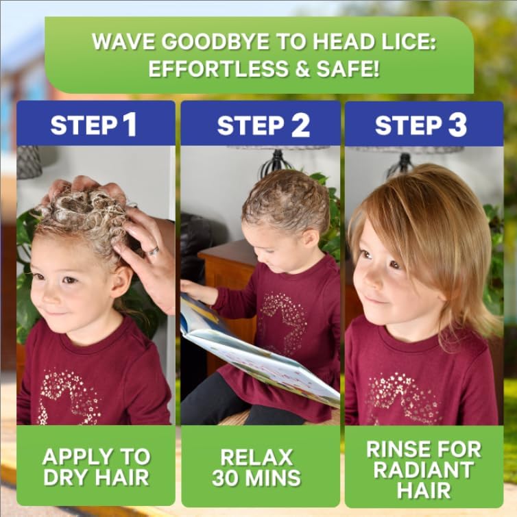 Schooltime complete 3-piece lice treatment system packaging