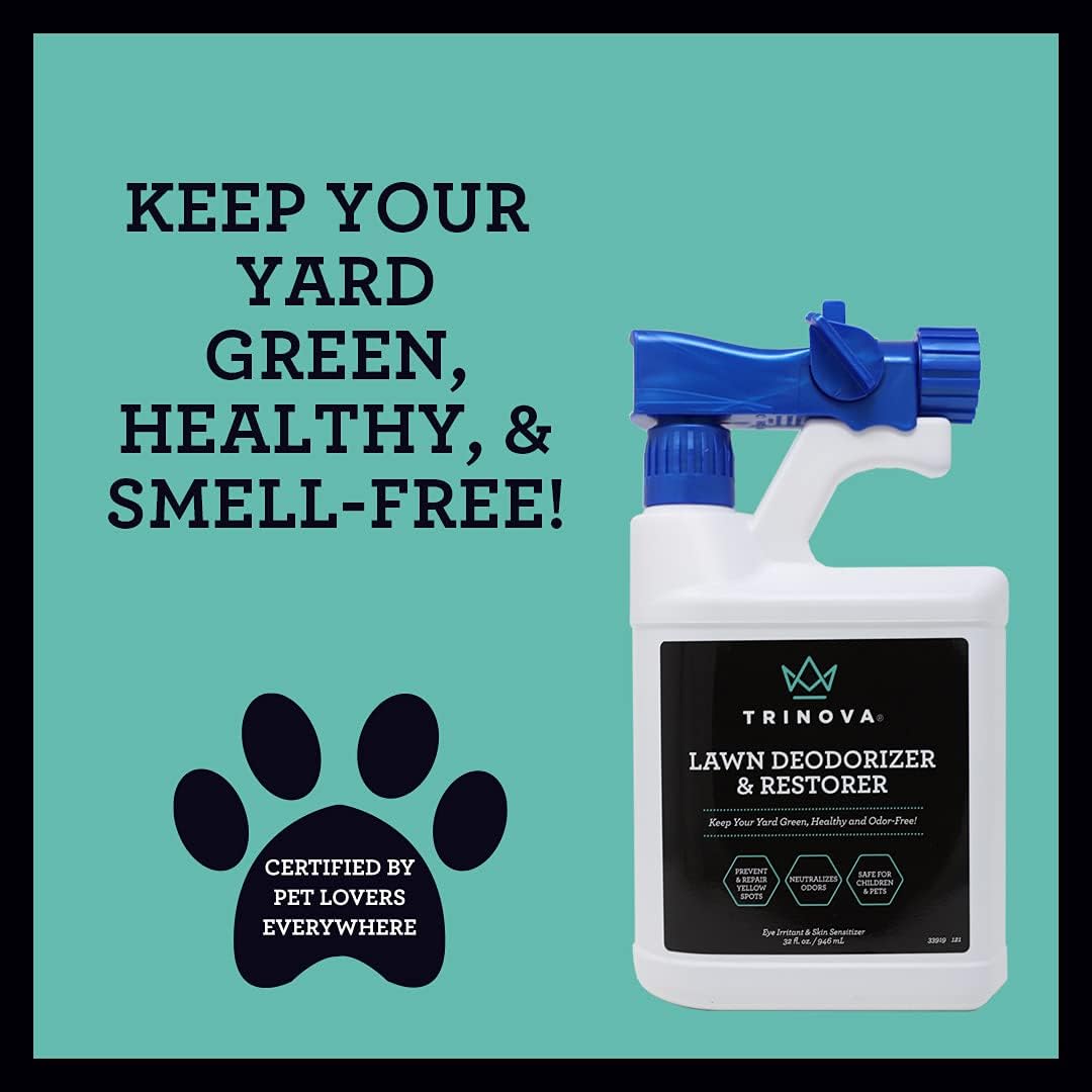 TriNova pet odor neutralizer for artificial turf