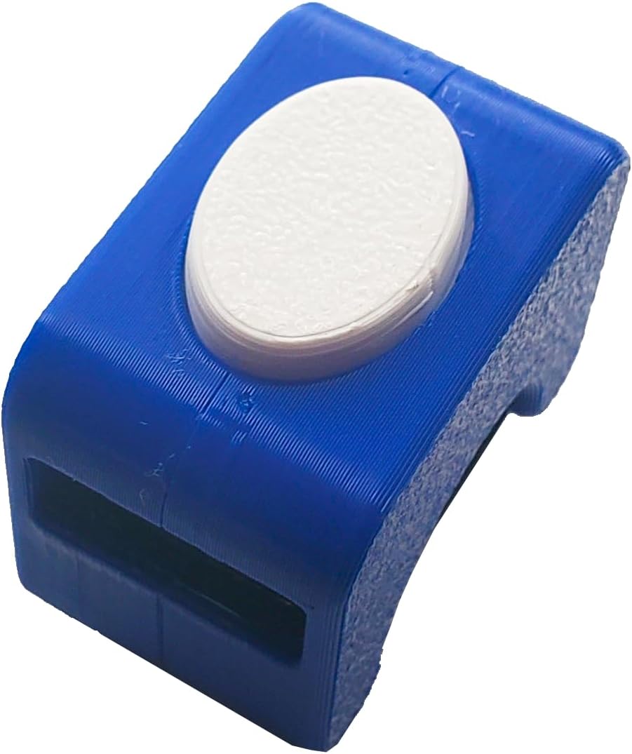 Clicker King pet training tool for tricks showing elastic finger band