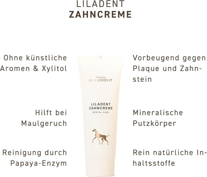 Lila Loves It mineral dental cream for plaque removal