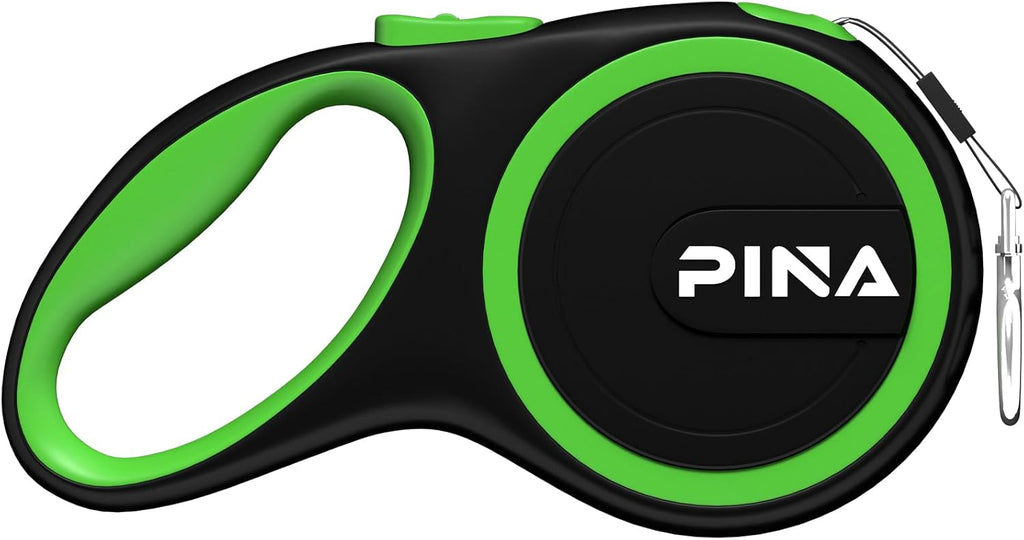 PINA Retractable Dog Leash, 26ft Dog Leash for Small Medium Large Dogs Up to 110lbs, 360 degrees Tangle-Free Strong Reflective Nylon Tape, with Anti-Slip Handle, One-Handed Brake, Lock - 2PACK - Image 15
