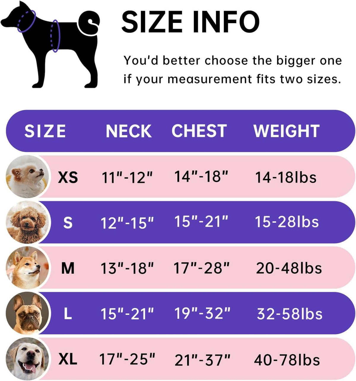 Side profile of Ivy And Lane medium dog harness