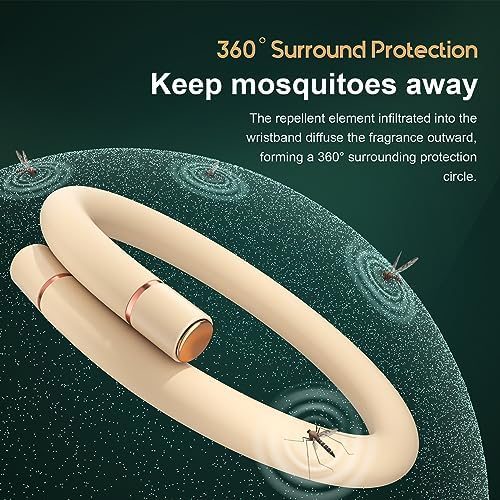 Pink BuggyBands mosquito bracelet with replacement cores