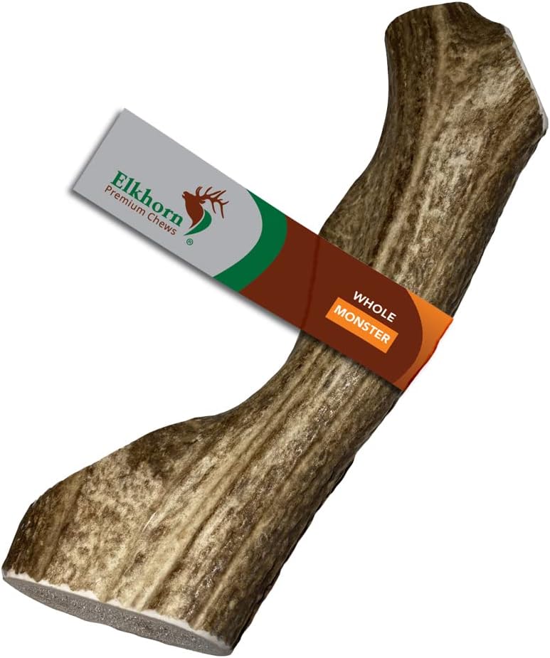 Elkhorn Premium Chews - X Large Whole Single Pack (for 50-90 lb Dogs) Premium Grade Elk Antler for Dogs (1 Piece) Sourced in the USA - Image 9