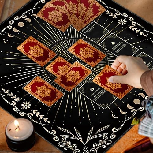 Knana velvet altar cloth folded for travel and portability