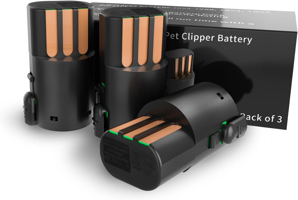 High capacity replacement batteries for Wahl professional animal clippers by YAZIYIR.