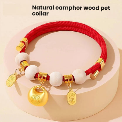 Full set of camphor wood collar and toy