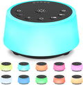 Color Noise Sound Machine front view showing compact design and speaker grille for authentic sleep therapy.