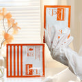 Noval Red Nail Design hand mask gloves front packaging view for hydration