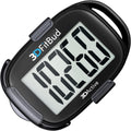 3DActive 3DFitBud simple step counter walking 3D pedometer front view showing large LCD screen display.