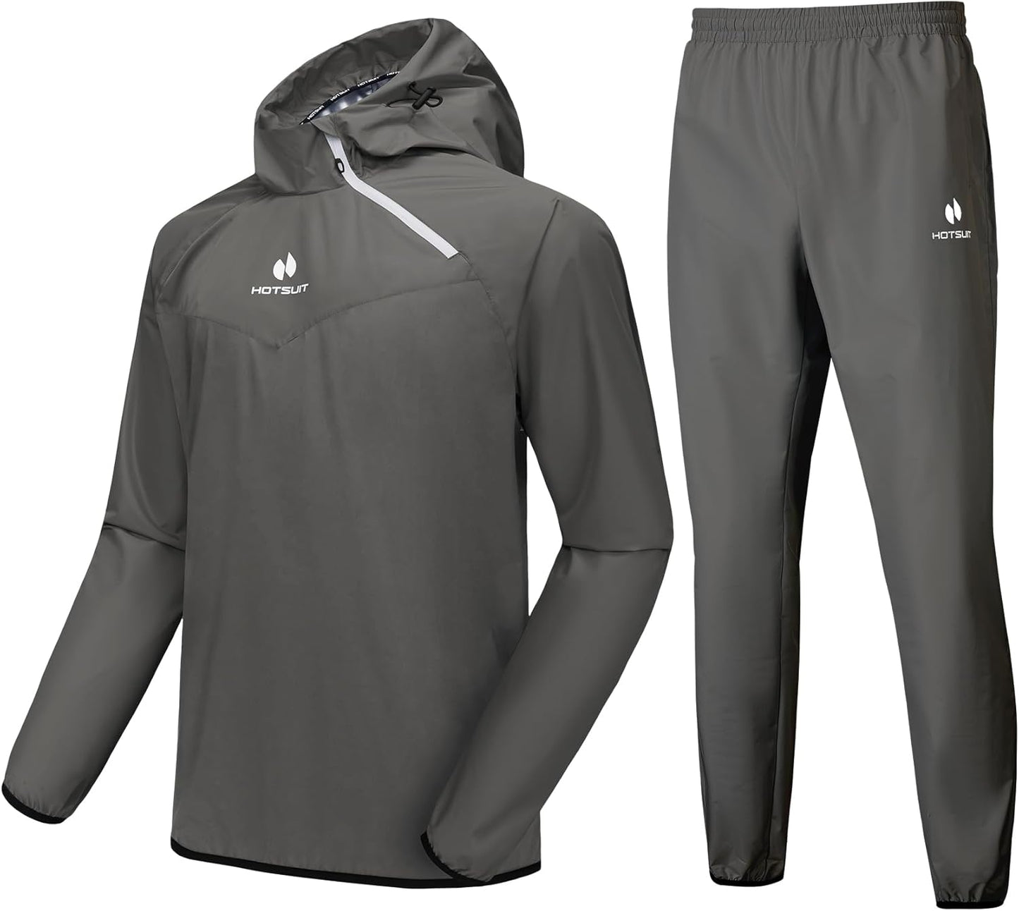 HOTSUIT Sauna Suit for Men Sweat Sauna Jacket Pant Gym Workout Sweat Suits - Image 10