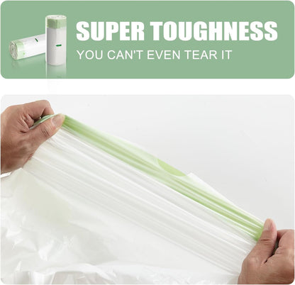 Tear resistant 2.5 mil polypropylene material of the cat pan liners.