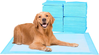 FluffyDream Super Absorbent Waterproof Dog and Puppy Pet Training Pad, Housebreaking Pet Pad,Blue (17.6"x23.6" (50PCS)) - Image 9