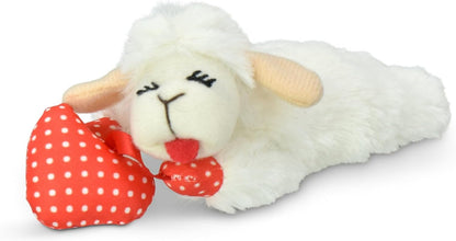 Multipet interactive cat toy showing the crinkle heart attachment.