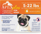 Apex Plus Flea and Tick Prevention for Dogs | Small (5-22 lbs) | 3-Month Supply | Dog Flea and Tick Treatment | 24-Hour Activation, Waterproof, 30-Day Protection - Image 13