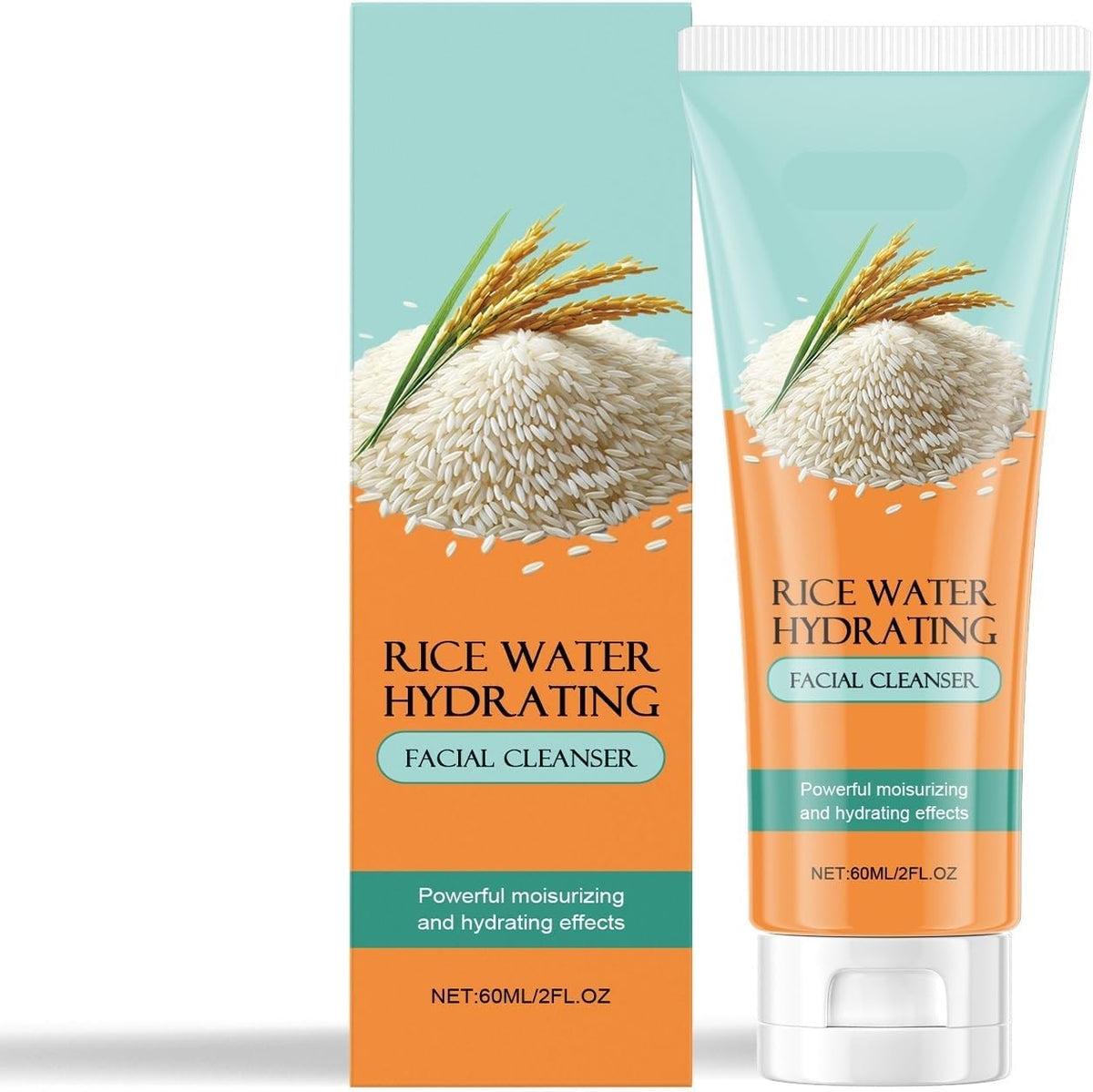 KLYso gentle hydrating facial cleanser front view tube packaging