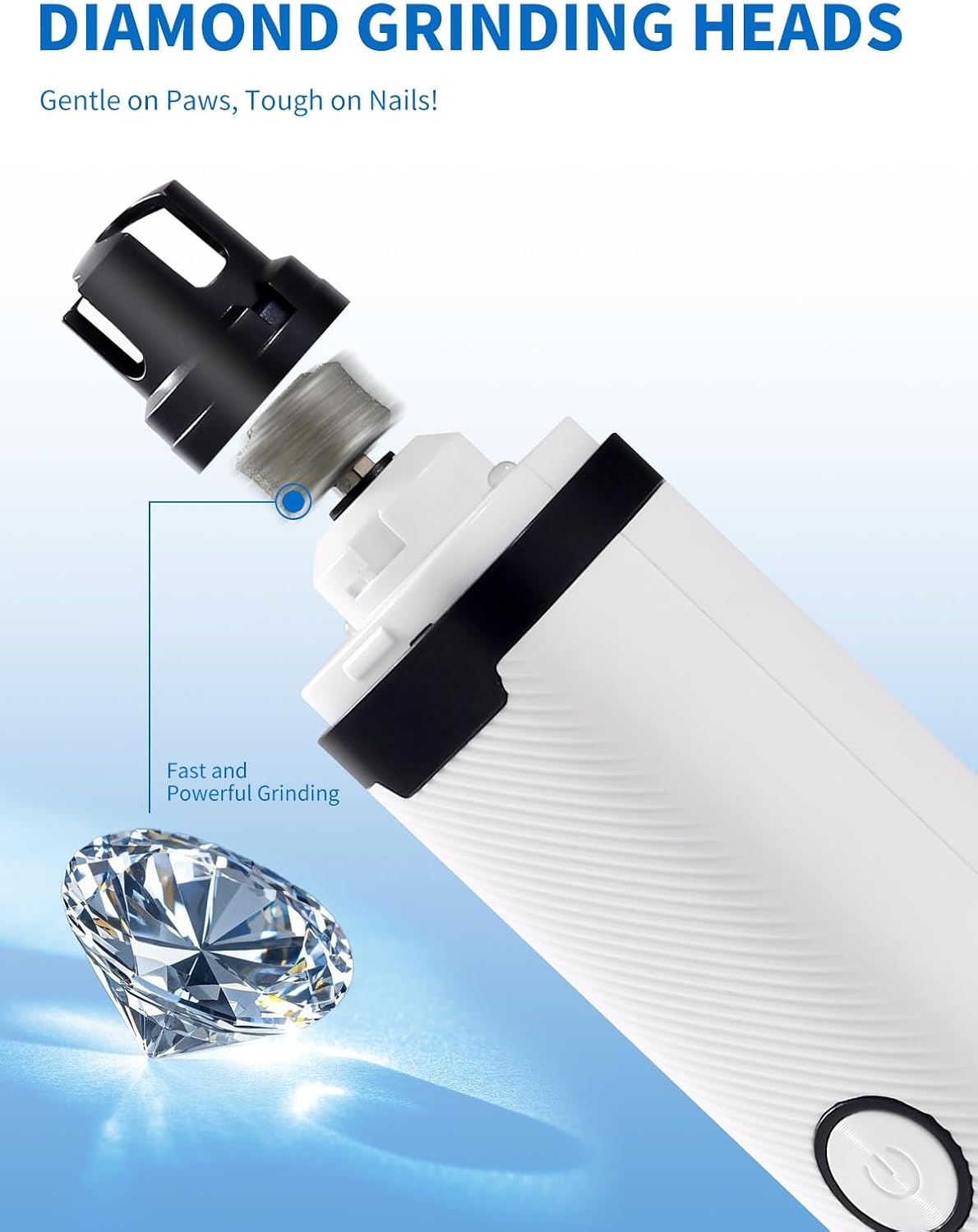 Dukuueie pet nail trimmer with LED light illuminated