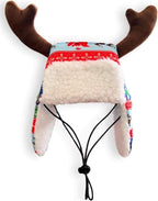 Huxley & Kent Pet Hat | Santa (Medium) | Festive Christmas Holiday Accessory for Dogs/Cats | Holiday Pet Hat | SnugFit Sliding Toggles for Best Fit - Image 11