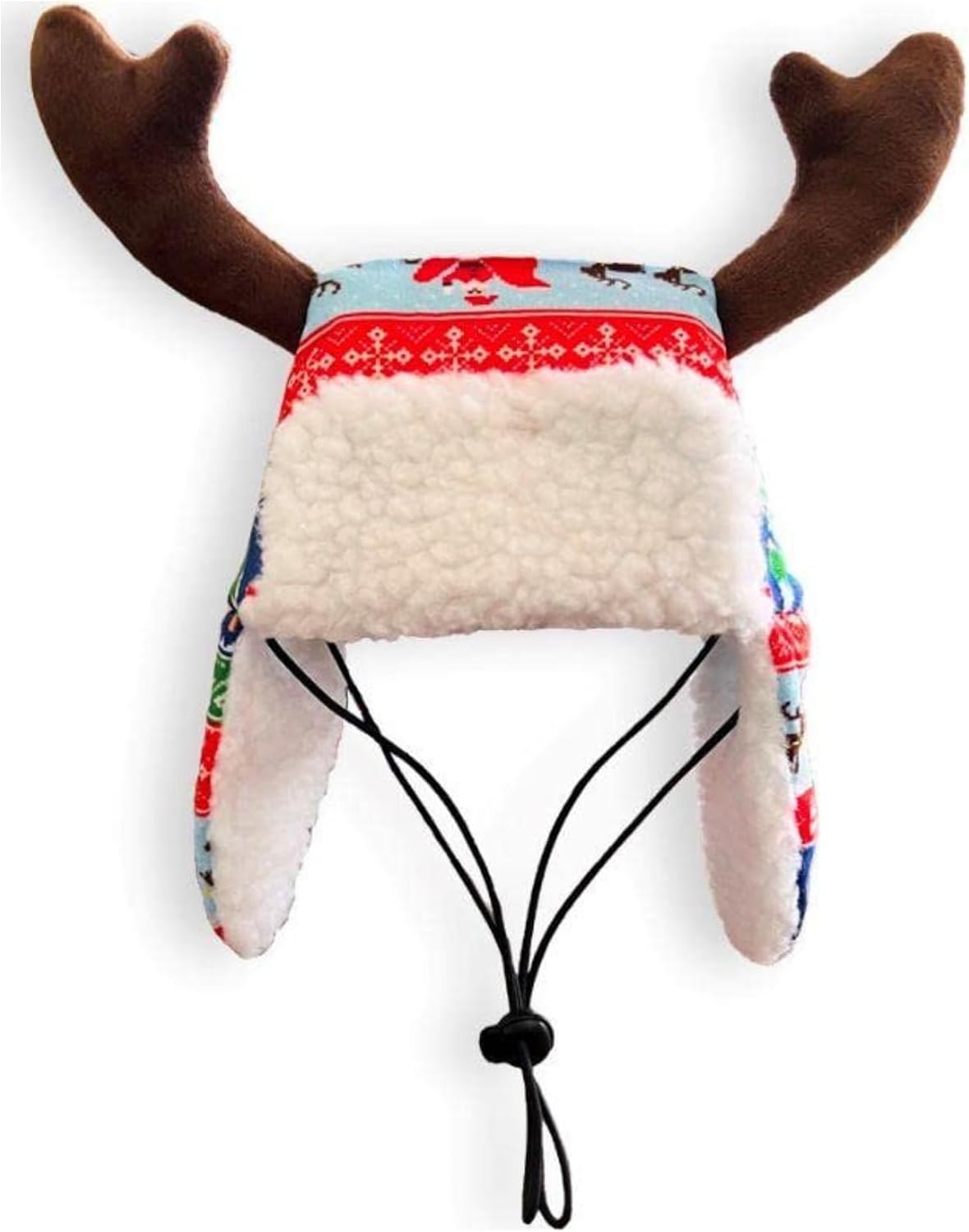 Huxley & Kent Pet Hat | Santa (Medium) | Festive Christmas Holiday Accessory for Dogs/Cats | Holiday Pet Hat | SnugFit Sliding Toggles for Best Fit - Image 11
