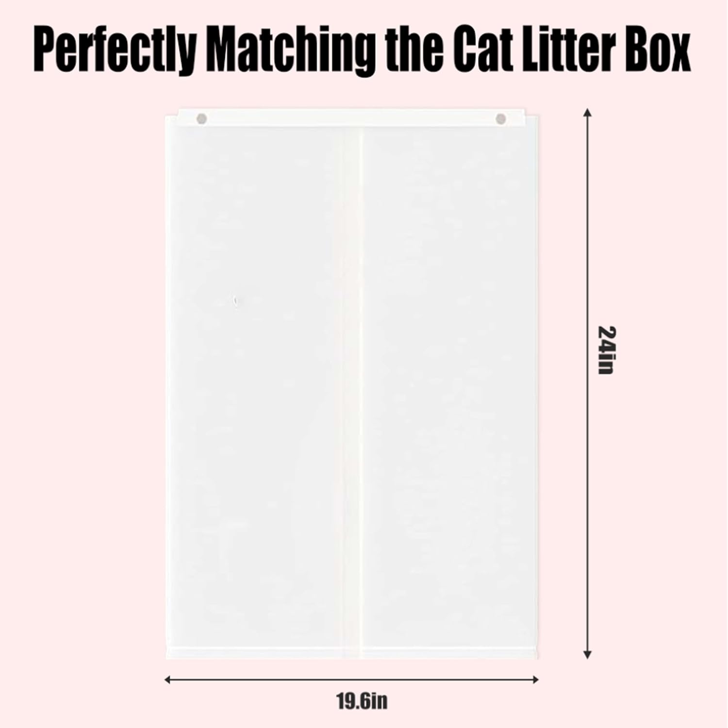 Luxrise self sealing waste drawer bags installed in PetSnowy automatic litter box