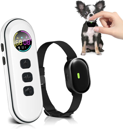 Shock Collar for Small Dogs, Ultra-Light & Slim Dog Training Collar with Remote, Tailored for Small Dogs 5-30lbs & Medium Dogs, 198-Level Precise Control, Waterproof, Rechargeable (Not Auto Collar) - Image 10