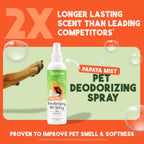 Tropiclean deodorizing spray for smelly dogs and cats
