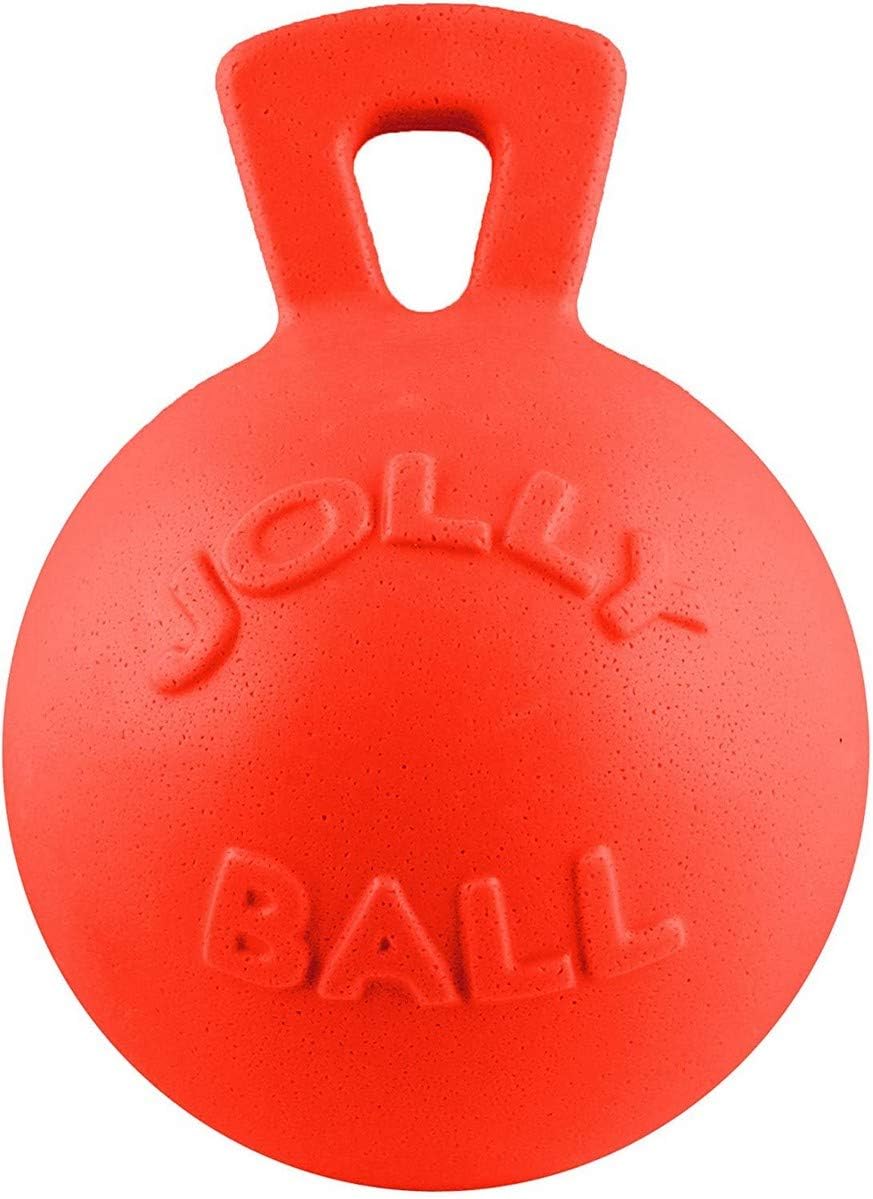 Jolly Pets Tug-N-Toss blue ball for large dogs