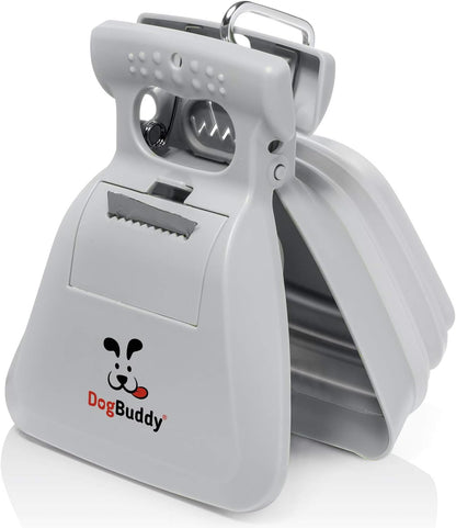 DogBuddy Pooper Scooper, Portable Dog Pooper Scooper, Poop Scooper for Small and Large Dogs, Pooper Scooper With Bag Attachment, Leash Clip and Dog Waste Bags Included (Medium, Kiwi) - Image 12