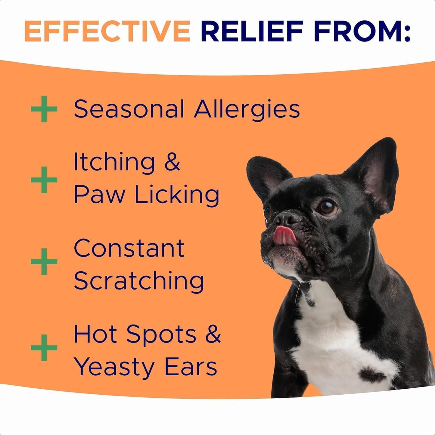 Goodgrowlies anti itch supplement chicken flavor treats close up