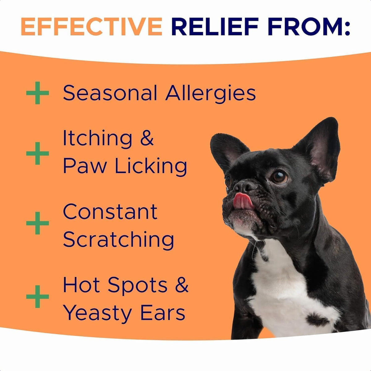 Goodgrowlies anti itch supplement chicken flavor treats close up