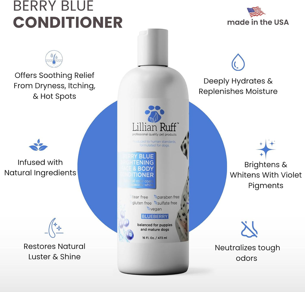 Professional whitening pet conditioner for tear stain removal