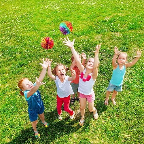 Leinuosen premium imported sensory stringy balls pack highlighting safe non toxic durable materials.