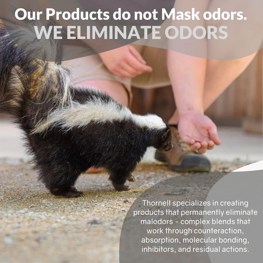 Safe for head and face skunk odor eliminator for pets
