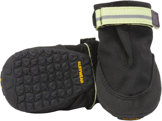 Ruffwear Summit Trex Dog Shoes in Obsidian Black front view
