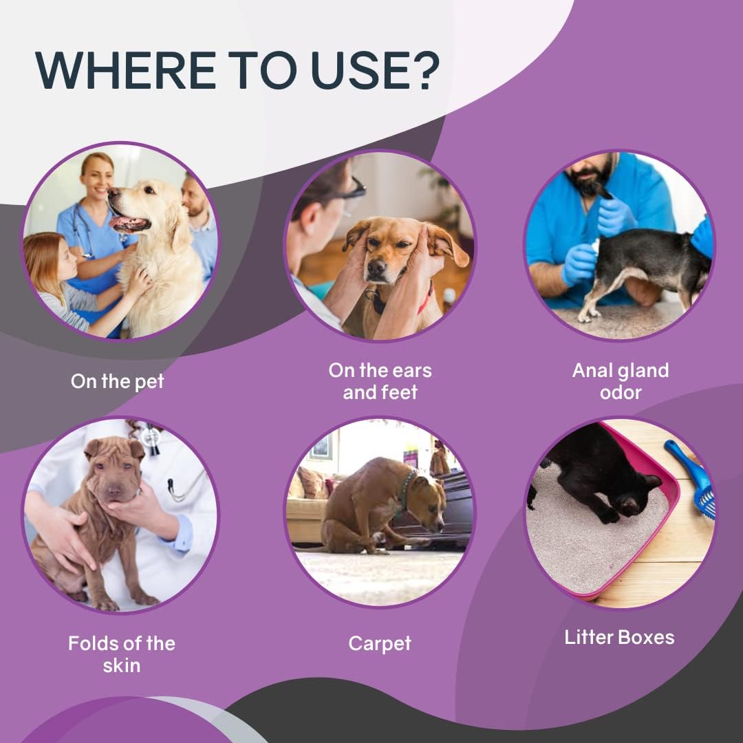 Odorcide non enzymatic spray eliminating dog and cat urine odor